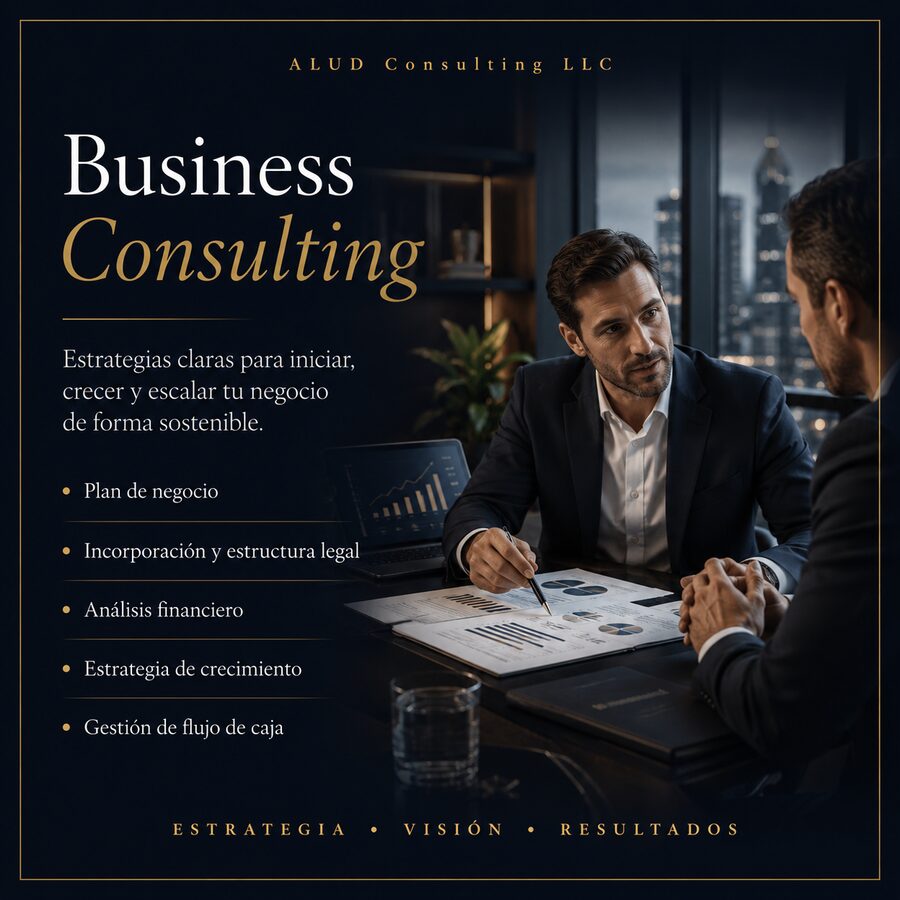 Business Formation & Compliance — ALUD Consulting LLC