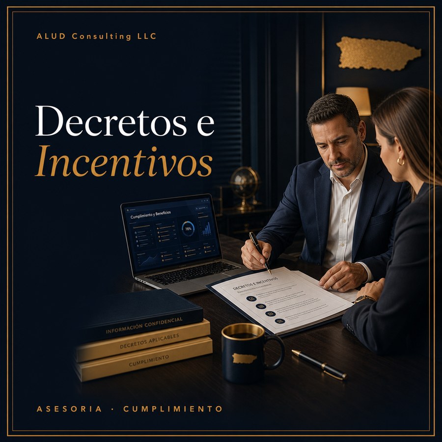 Decretos e Incentivos — ALUD Consulting LLC