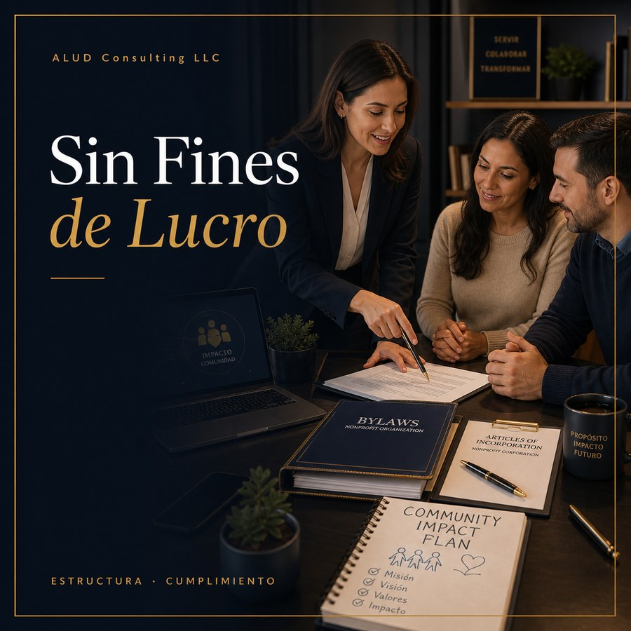 Sin Fines de Lucro — ALUD Consulting LLC
