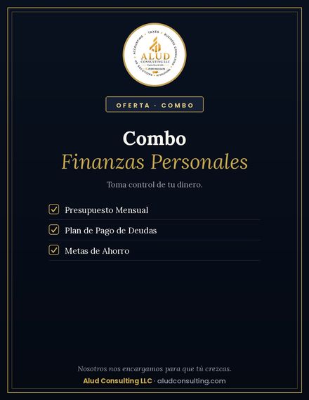 Combo Finanzas Personales