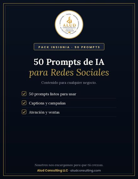 50 Prompts de IA para Redes Sociales