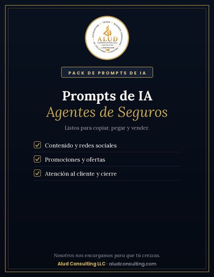 Prompts de IA — Agentes de Seguros