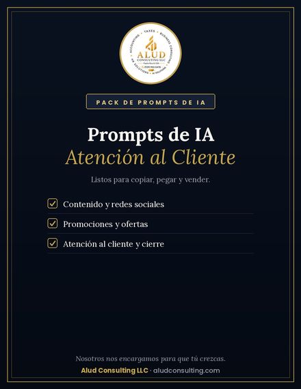 Prompts de IA — Atención al Cliente