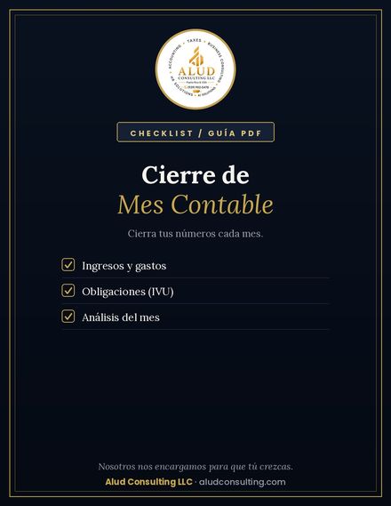 Checklist: Cierre de Mes Contable