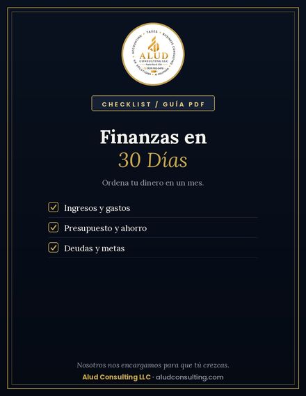 Checklist: Finanzas en 30 Días
