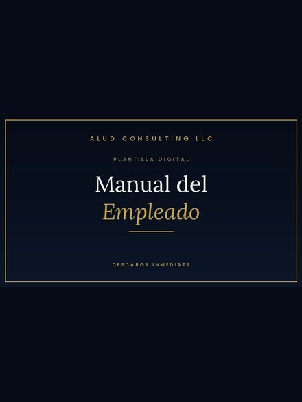 Plantilla – Manual del Empleado